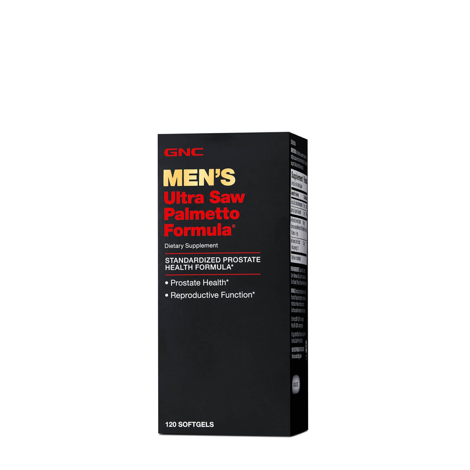 Gnc Men's Ultra Saw Palmetto Formula, Formula Avansata Pentru Sanatatea Prostatei, 120 Cps