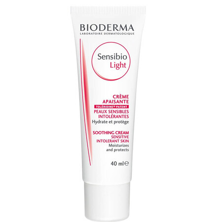 Cremă pentru piele sensibilă Sensibio Light, 40 ml, Bioderma