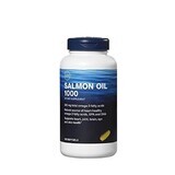 Gnc Salmon Oil 1000 Mg, Ulei De Somon, 180 Cps
