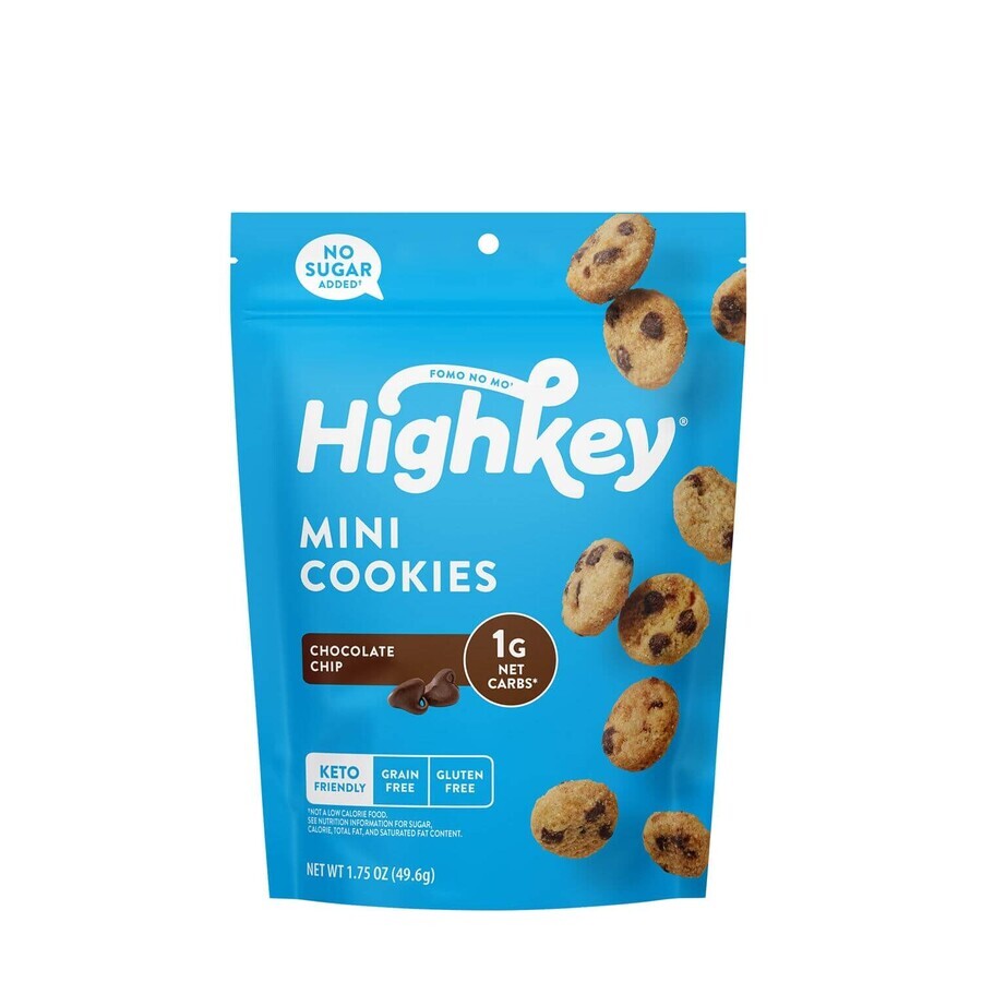 Highkey Mini Biscuiti Keto Cu Aroma De Ciocolata, 49.6 G
