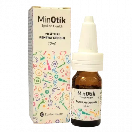 Picaturi pentru urechi MinOtik, 10 ml, Epsilon Health