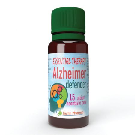 Ulei esential Alzheimer defender, 10 ml, Justin Pharma Uleiuri esențiale