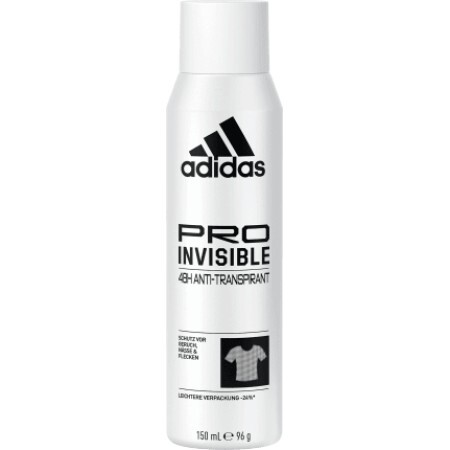 Adidas Deodorant pro invizible femei, 150 ml