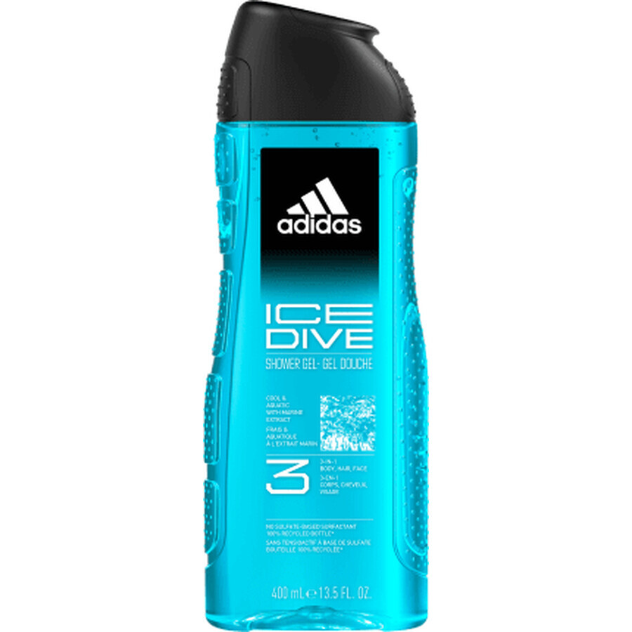 Adidas Gel de duș  ice dive bărbați, 400 ml