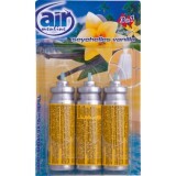 Air Menline Odorizant spray rezerva cu aromă de vanilie, 3 buc
