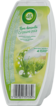 Airwick Odorizant gel pentru cameră roua dimineţii, 150 g