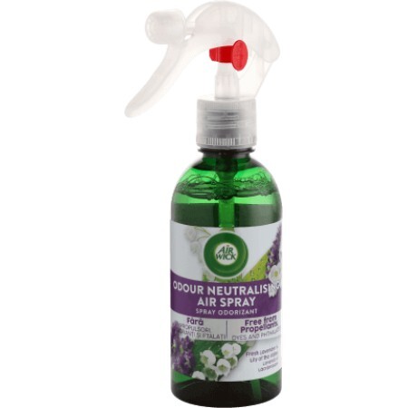 Airwick Spray odorizant pentru cameră lavandă şi lily, 237 ml