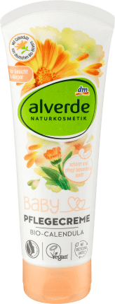 Alverde Naturkosmetik baby cremă îngrijire cu gălbenele, 100 ml