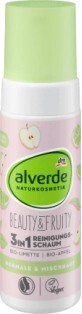 Alverde Naturkosmetik Beauty&amp;Fruity 3&#238;n1 spumă de curățare, 150 ml