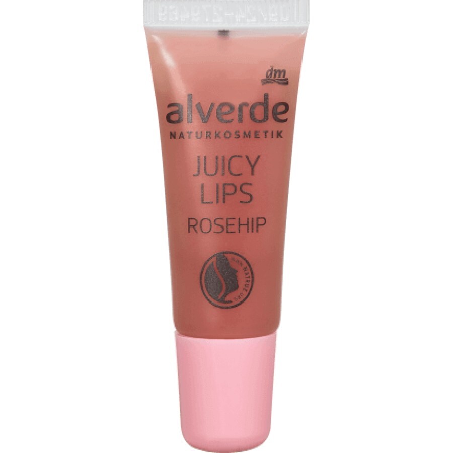 Alverde Naturkosmetik Juicy lipgloss rosehip, 8 ml