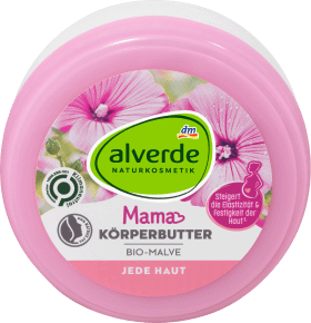 Alverde Naturkosmetik Mamaglück unt de corp pentru gravide, 200 ml