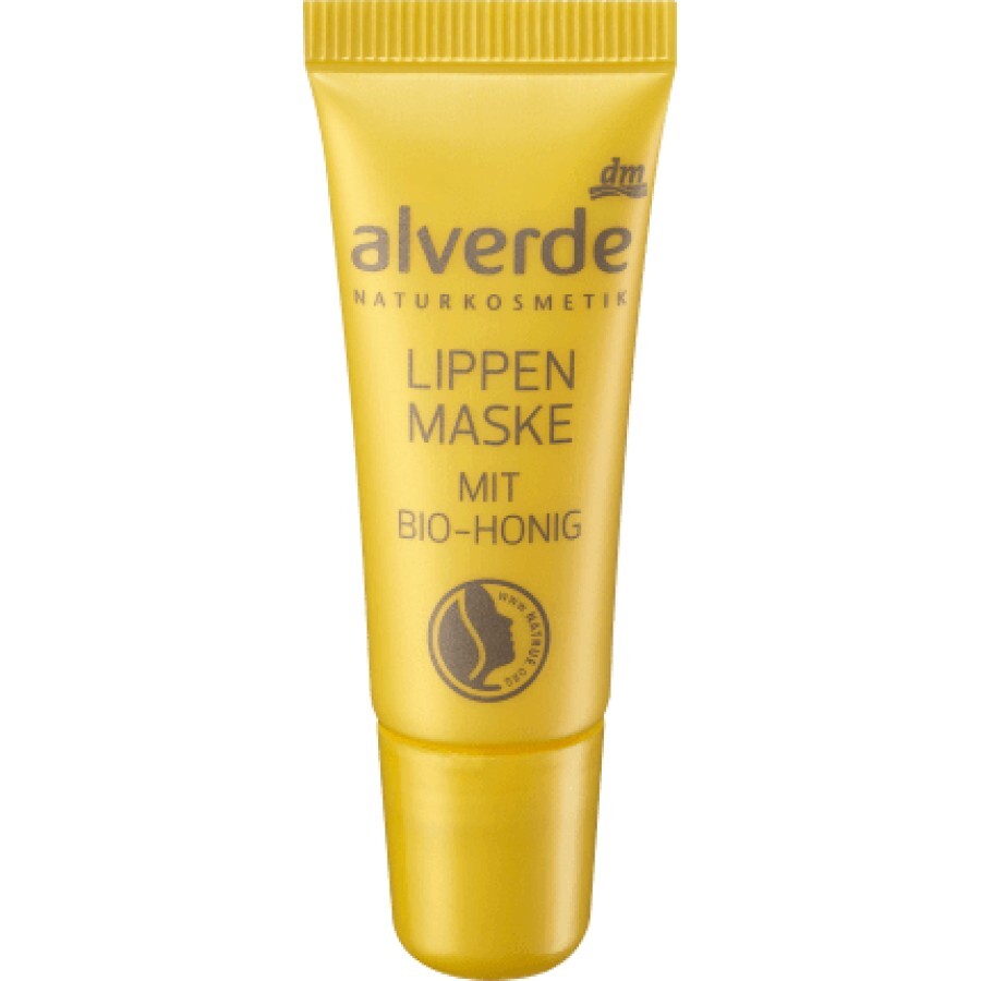 Alverde Naturkosmetik Mască pentru buze miere eco, 8 ml