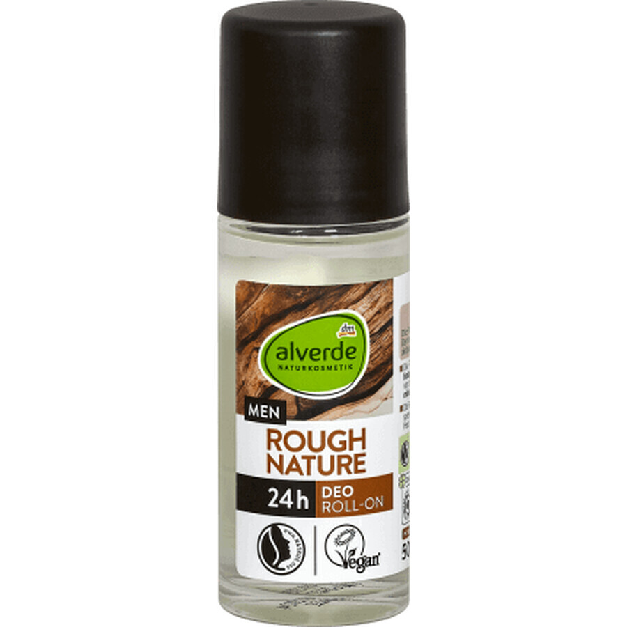 Alverde Naturkosmetik MEN Deodorant roll-on Rough Nature, 50 ml