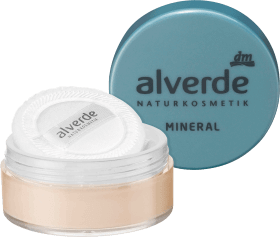 Alverde Naturkosmetik Mineral pudră 02 Natural, 10 g