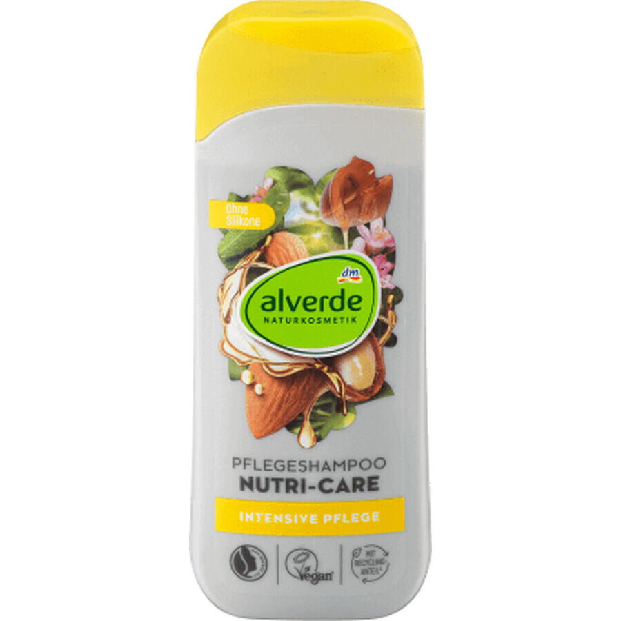 Alverde Naturkosmetik Nutri-Care șampon migdale eco și ulei de argan eco, 200 ml