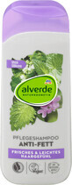 Alverde Naturkosmetik Șampon anti păr gras cu urzică, 200 ml