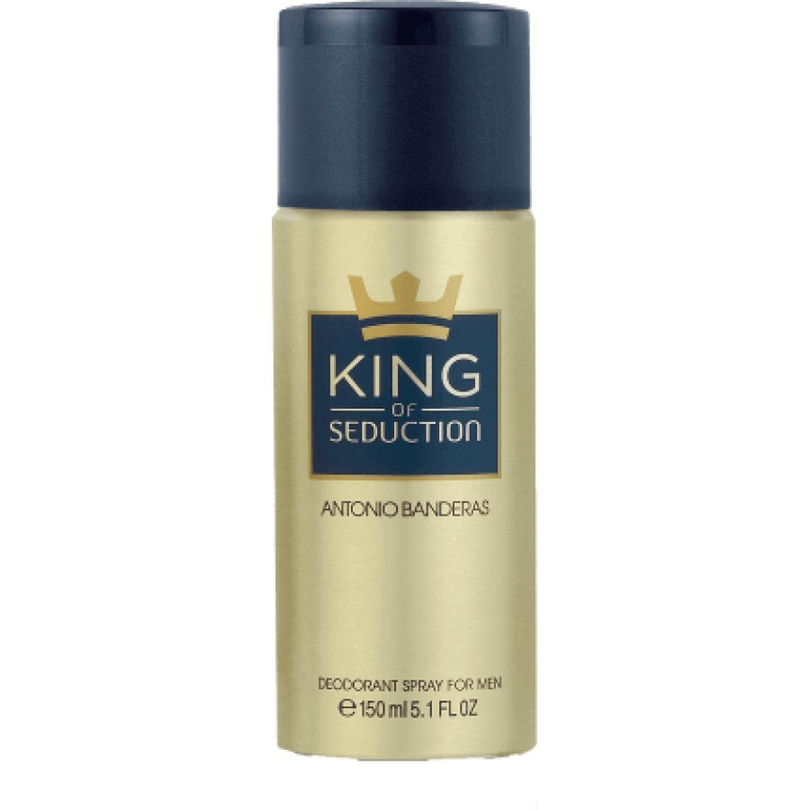 Antonio Banderas Deodorant spray king of seduction, 150 ml