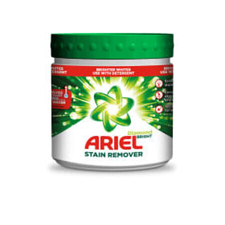 Ariel Ariel pudra pentru îndepărtarea de pete pentru rufe albe, 500 g