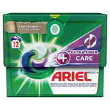 Ariel Detergent de rufe All in 1 PODS Extra Fiber Care, 12 buc