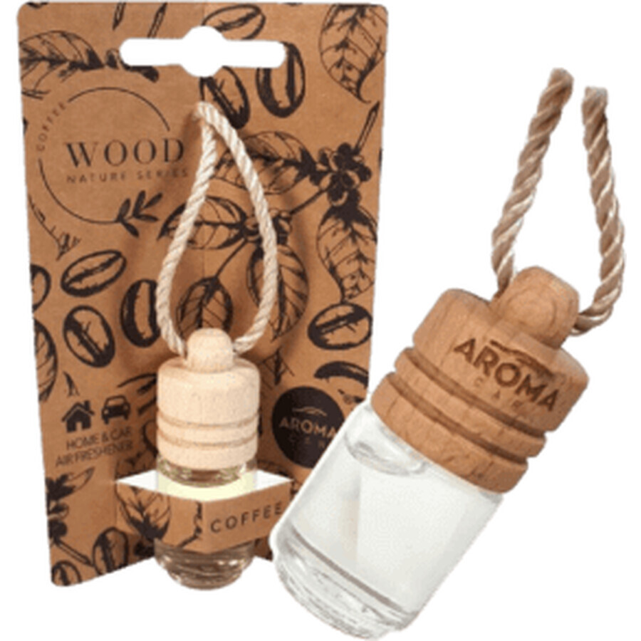 Aroma Odorizant pentru mașină Wood mini coffee, 4 ml