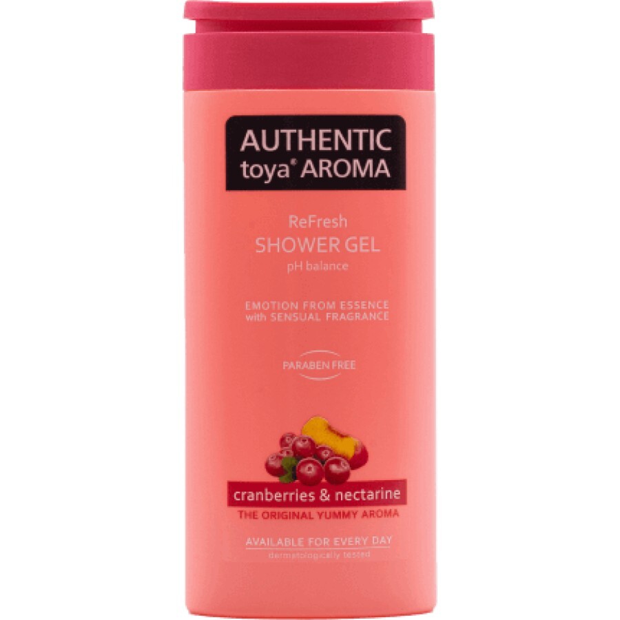 Authentic Gel de duș cu afine și nectarine, 400 ml