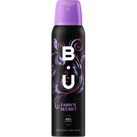 B.U. FAIRY'S SECRET Deodorant spray pentru corp, 150 ml