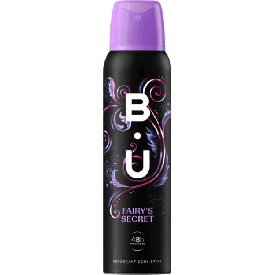 B.U. FAIRY'S SECRET Deodorant spray pentru corp, 150 ml