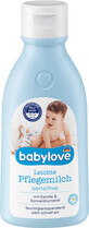 Babylove Lapte de corp pentru piele sensibilă, 250 ml