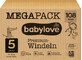 Babylove Premium scutece bebeluși, mărimea 5, 10-16 Kg, 108 buc