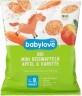 Babylove Rondele de orez cu măr și morcov, 8+, 35 g