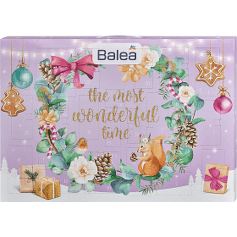 Balea Advent calendar Crăciun the most wonderful time, 1 buc