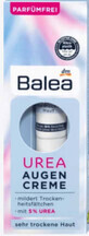 Balea Cremă de ochi cu urea, 15 ml