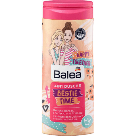 Balea Kids 4în1 duș&șampon&corp&față, 300 ml