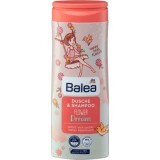 Balea Kids gel de duș și șampon 2în1 Flower Dream, 300 ml