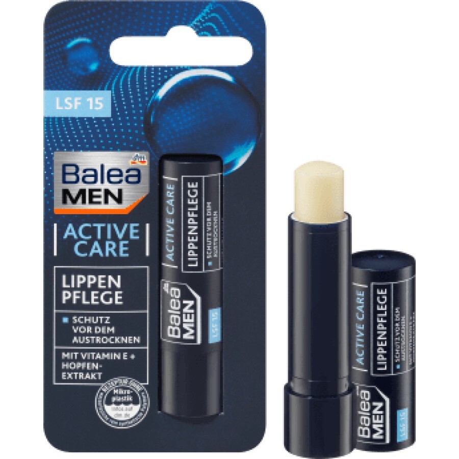 Balea MEN Balsam de buze Activ Care, 4,8 g