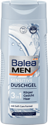 Balea MEN Gel de duș Sensitive 3în1, 300 ml