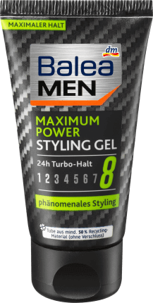 Balea MEN Gel de păr maximum power, 30 ml