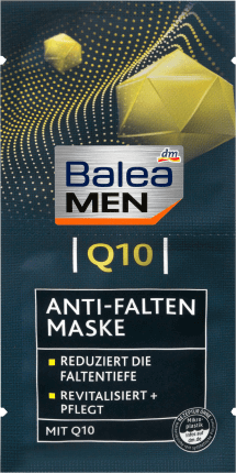 Balea MEN Mască de față Q10 bărbați, 16 ml