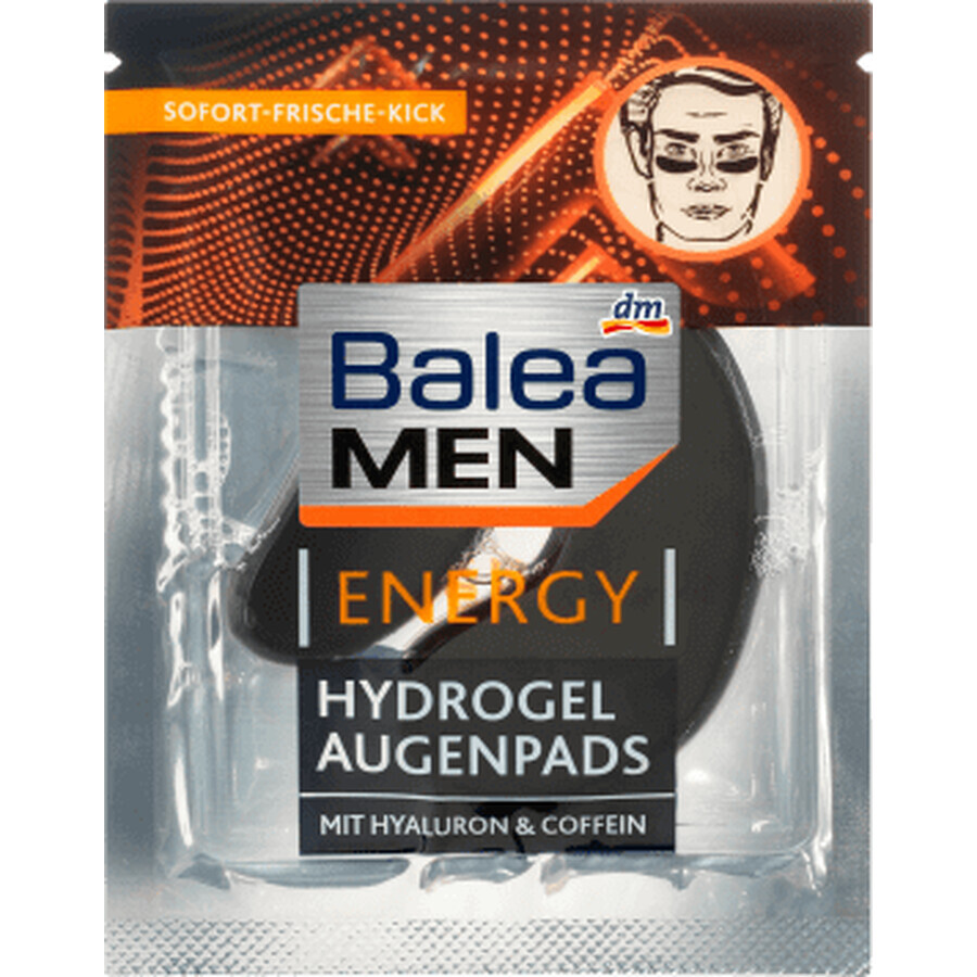 Balea MEN Pad-uri de ochi energy, 2 buc