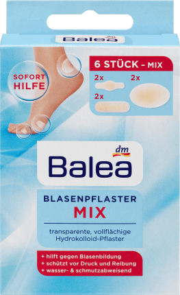 Balea Mix plasturi pentru bataturi, 6 buc