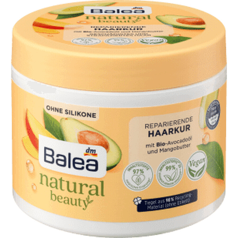 Balea natural beauty mască de păr reparatoare, 300 ml