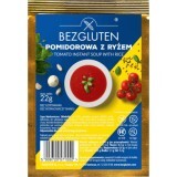 Bezgluten Supă instant de tomate şi orez, 22 g