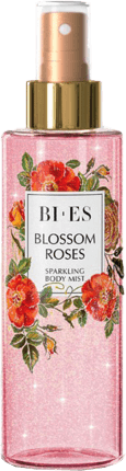 Bi-Es Body mist cu trandafir, 200 ml Frumusete si ingrijire
