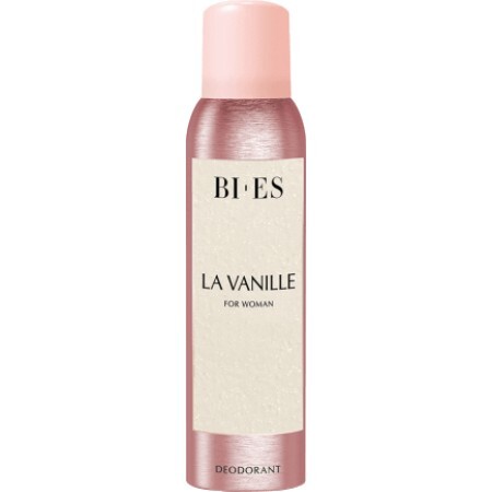 Bi-Es Deodorant spray la vanille pentru femei, 150 ml