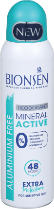 Bionsen Deodorant spray minerale active, 150 ml Frumusete si ingrijire