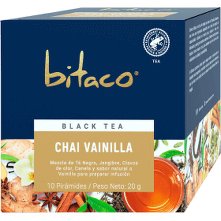 bitaco Ceai negru Chai Vanilla, 20 g