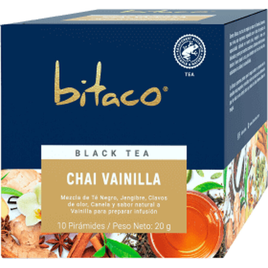 bitaco Ceai negru Chai Vanilla, 20 g