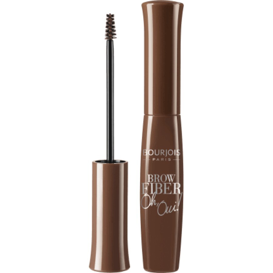 Buorjois Paris Brow Fiber Oh,Oui! mascara pentru sprâncene 002 Chestnut, 6,8 ml