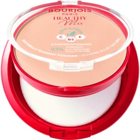 Buorjois Paris Healthy Mix pudră compactă 03 Rose Beige, 1 buc