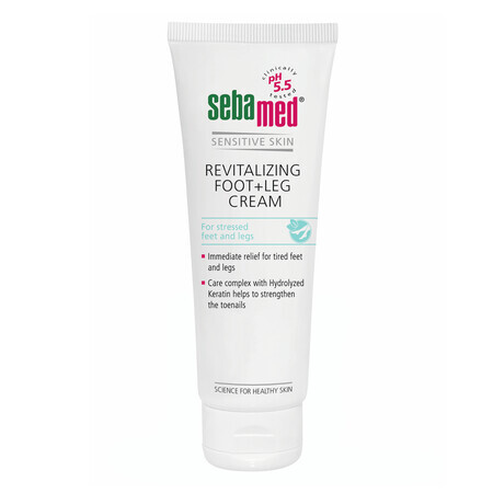 Crema revitalizanta pentru picioare, 75 ml, Sebamed